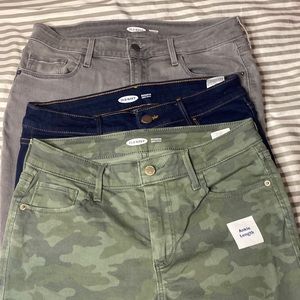 3 pairs OldNavy skinny jeans